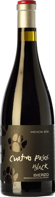 17,95 € 免费送货 | 红酒 Martín Códax Cuatro Pasos Black 橡木 D.O. Bierzo