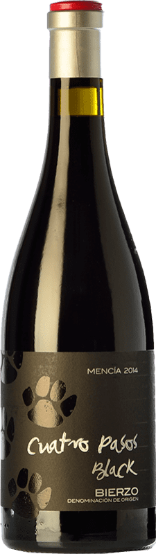 15,95 € | Red wine Martín Códax Cuatro Pasos Black Roble D.O. Bierzo Castilla y León Spain Mencía Bottle 75 cl