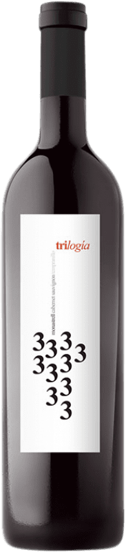 Kostenloser Versand | Rotwein Casa Los Frailes Trilogía D.O. Valencia Valencianische Gemeinschaft Spanien Tempranillo, Cabernet Sauvignon, Monastrell Eco — Biologisch 75 cl