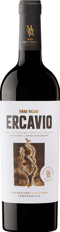 12,95 € | Vino tinto Más Que Vinos Ercavio Selección Limitada Crianza I.G.P. Vino de la Tierra de Castilla Toledo España Tempranillo 75 cl