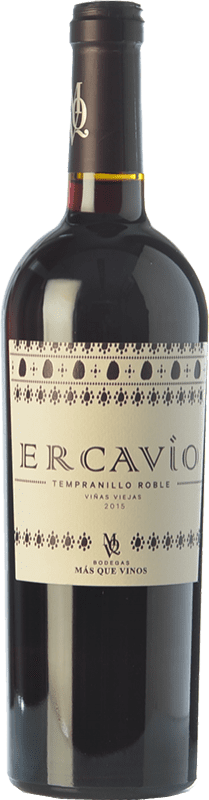 Free Shipping | Red wine Más Que Vinos Ercavio Oak I.G.P. Vino de la Tierra de Castilla Castilla la Mancha Spain Tempranillo 75 cl