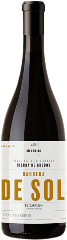 33,95 € | Red wine Rico Nuevo Viticultores Barrera del Sol D.O.P. Cebreros Castilla y León Spain Grenache Tintorera 75 cl