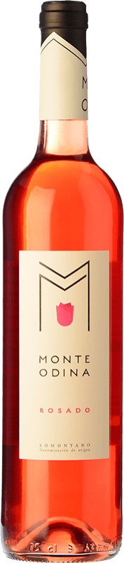 Kostenloser Versand | Rosé-Wein Monte Odina Rosado D.O. Somontano Aragón Spanien Cabernet Sauvignon 75 cl