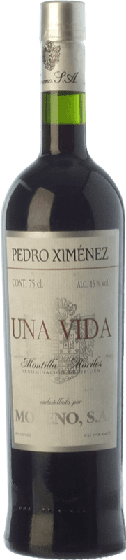 Envoi gratuit | Vin doux Moreno Una Vida D.O. Montilla-Moriles Andalousie Espagne Pedro Ximénez 75 cl