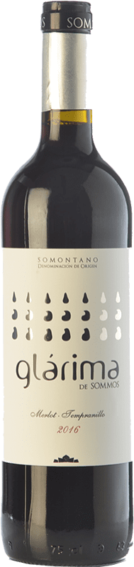 9,95 € Kostenloser Versand | Rotwein Sommos Glárima Tinto Jung D.O. Somontano