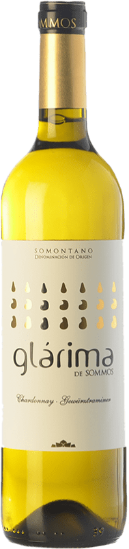 送料無料 | 白ワイン Sommos Glárima Gewürztraminer Chardonnay D.O. Somontano アラゴン スペイン Chardonnay, Gewürztraminer 75 cl