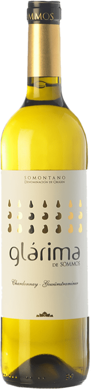 9,95 € Kostenloser Versand | Weißwein Sommos Glárima Gewürztraminer Chardonnay D.O. Somontano