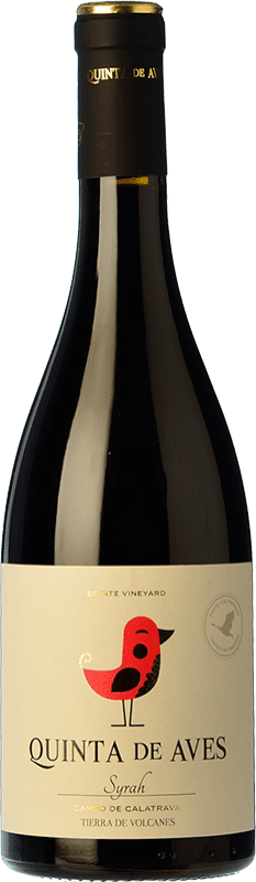 Free Shipping | Red wine Quinta de Aves Oak I.G.P. Vino de la Tierra de Castilla Castilla la Mancha Spain Syrah 75 cl