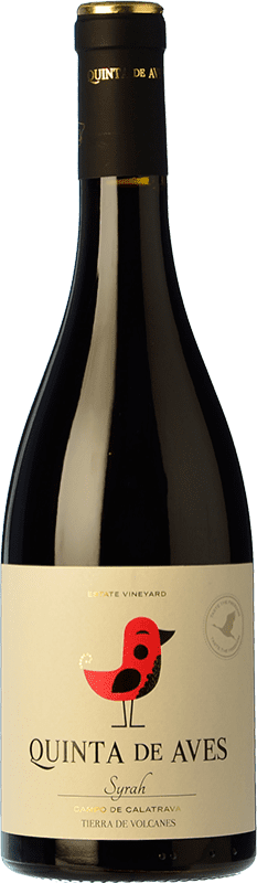 Free Shipping | Red Wine Quinta de Aves Oak I.G.P. Vino de la Tierra de Castilla Castilla la Mancha Spain Syrah — Shiraz 75 cl