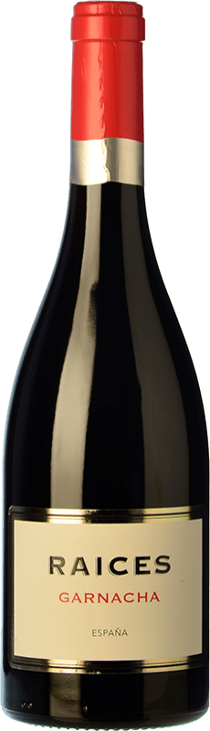 Бесплатная доставка | Красное вино Raíces Ibéricas Дуб D.O. Calatayud Испания Garnacha — Гренаш 75 cl