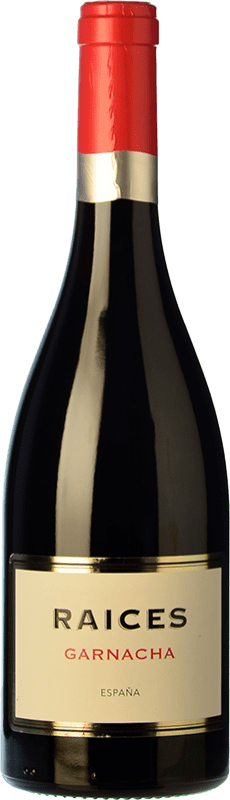 Бесплатная доставка | Красное вино Raíces Ibéricas Дуб D.O. Calatayud Испания Grenache 75 cl