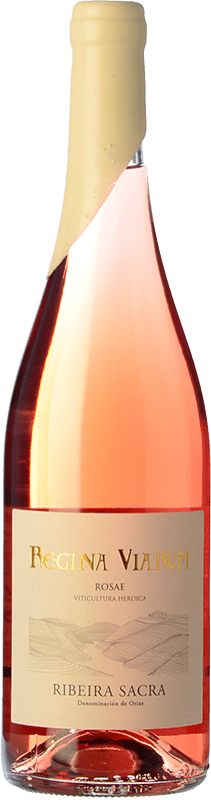 11,95 € Envio grátis | Vinho rosé Regina Viarum Rosae Jovem D.O. Ribeira Sacra