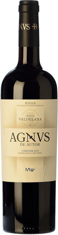 11,95 € | Red wine Valdelana Agnvs Joven D.O.Ca. Rioja The Rioja Spain Tempranillo Bottle 75 cl