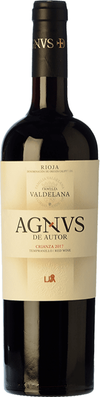 17,95 € | Vinho tinto Valdelana Agnvs Crianza D.O.Ca. Rioja La Rioja Espanha Tempranillo, Graciano 75 cl