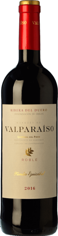 Free Shipping | Red wine Valparaíso Oak D.O. Ribera del Duero Castilla y León Spain Tempranillo 75 cl