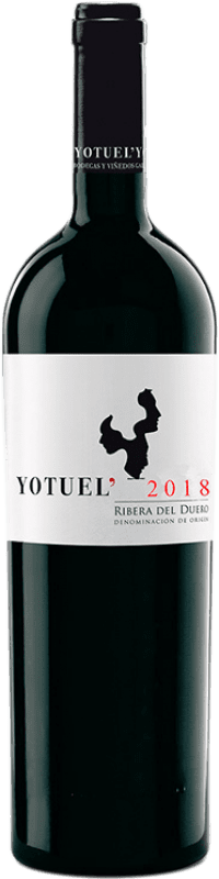 9,95 € | Red wine Gallego Zapatero Yotuel Roble D.O. Ribera del Duero Castilla y León Spain Tempranillo Bottle 75 cl