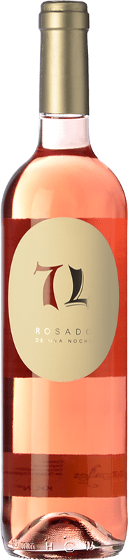 免费送货 | 玫瑰酒 La Legua 7L Rosado de una Noche D.O. Cigales 卡斯蒂利亚莱昂 西班牙 Tempranillo, Grenache, Cabernet Sauvignon 75 cl