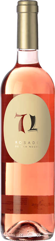 6,95 € Envío gratis | Vino rosado La Legua 7L Rosado de una Noche D.O. Cigales