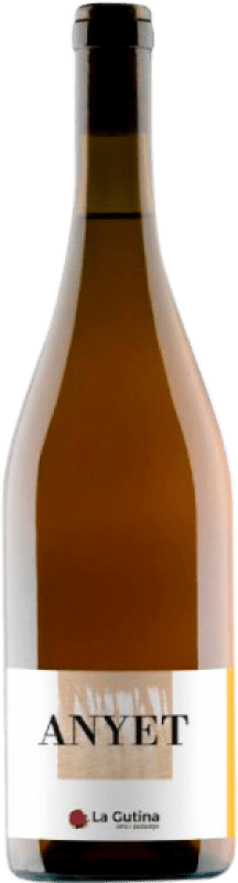 Envío gratis | Vino blanco Celler La Gutina Anyet D.O. Empordà Cataluña España Garnacha Blanca, Garnacha Gris 75 cl