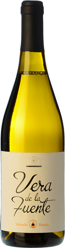 Envío gratis | Vino Blanco Tomás Frías González Vera de la Fuente Vidueño Crianza D.O. Abona Islas Canarias España Malvasía, Marmajuelo, Gual 75 cl