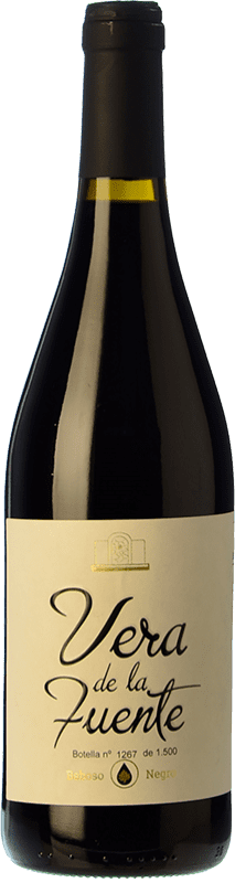 Kostenloser Versand | Rotwein Tomás Frías González Vera de la Fuente Alterung D.O. Abona Kanarische Inseln Spanien Baboso Schwarz 75 cl
