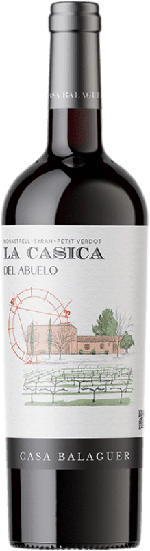 7,95 € | Red Wine Vinessens La Casica del Abuelo Oak D.O. Alicante Valencian Community Spain Syrah — Shiraz, Monastrell, Petit Verdot 75 cl