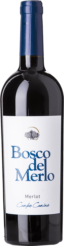 免费送货 | 红酒 Bosco del Merlo Campo Camino 预订 D.O.C. Lison Pramaggiore 弗留利 - 威尼斯朱利亚 意大利 Merlot 75 cl