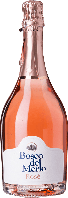 9,95 € Free Shipping | Rosé Sparkling Wine Bosco del Merlo Rosé Brut I.G.T. Friuli - Venezia Giulia