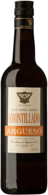 15,95 € | Vino Generoso Fortificado Argüeso Amontillado D.O. Jerez-Xérès-Sherry Andalucía España Palomino Fino 75 cl