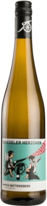 Envio grátis | Vinho branco Enkircher Immich-Batterieberg Briedeler Herzchen V.D.P. Mosel-Saar-Ruwer Mosel Alemanha Riesling 75 cl