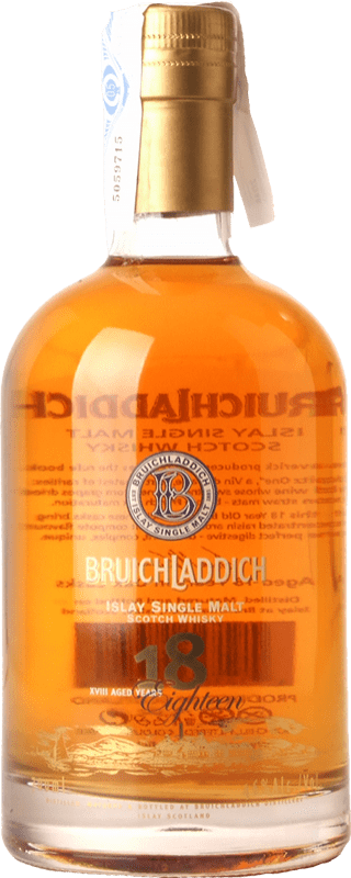 Envoi gratuit | Whisky Single Malt Bruichladdich Islay Royaume-Uni 18 Ans 70 cl