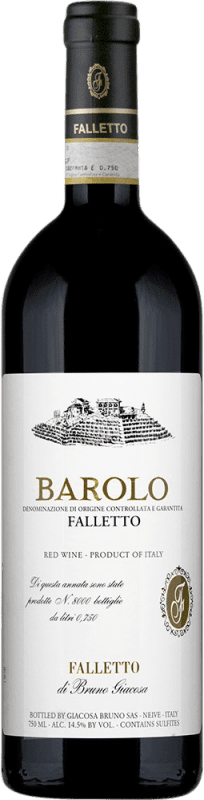 209,95 € | Red wine Bruno Giacosa Falletto D.O.C.G. Barolo Piemonte Italy Nebbiolo 75 cl