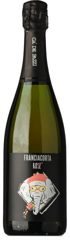 免费送货 | 玫瑰气泡酒 Cà de Pazzi Rosé 香槟 D.O.C.G. Franciacorta 伦巴第 意大利 Pinot Black 75 cl