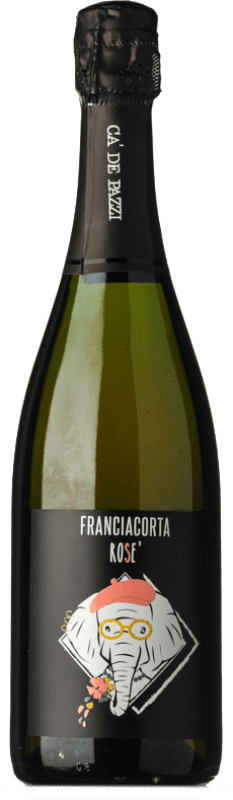 Envoi gratuit | Vin Mousseux Rosé Cà de Pazzi Brut Rosé D.O.C.G. Franciacorta Lombardia Italie Pinot Noir 75 cl Envoi gratuit | Vin Mousseux Rosé Cà de Pazzi Brut Rosé D.O.C.G. Franciacorta Lombardia Italie Pinot Noir 75 cl