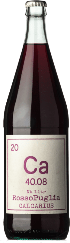 19,95 € | 赤ワイン Calcarius Rosso Nù Litr I.G.T. Puglia プーリア イタリア Negroamaro 1 L