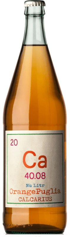 19,95 € | Белое вино Calcarius Nù Litr Orange I.G.T. Puglia Апулия Италия Falanghina 1 L