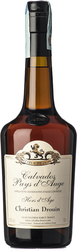 Envio grátis | Calvados Christian Drouin Hors d'Age I.G.P. Calvados Pays d'Auge França 70 cl