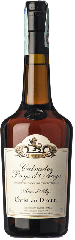 117,95 € Envío gratis | Calvados Christian Drouin Hors d'Age I.G.P. Calvados Pays d'Auge