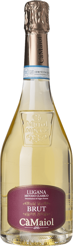 19,95 € 送料無料 | 白スパークリングワイン Cà Maiol Metodo Classico Brut D.O.C. Lugana