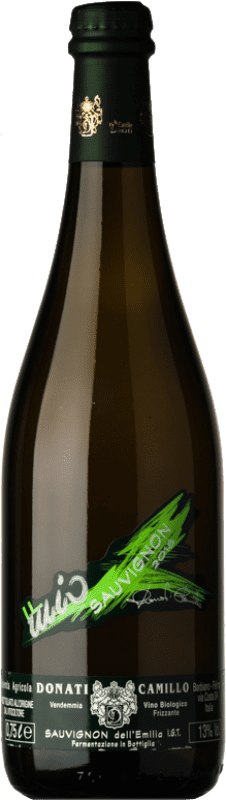 Kostenloser Versand | Weißer Sekt Camillo Donati Frizzante I.G.T. Emilia Romagna Emilia-Romagna Italien Sauvignon 75 cl