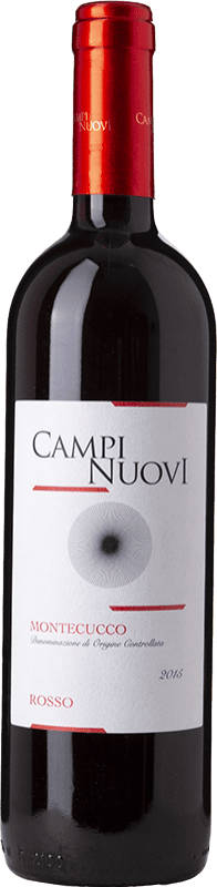Spedizione Gratuita | Vino Rosso Campinuovi D.O.C. Montecucco Toscana Italia Merlot, Cabernet Sauvignon, Sangiovese Eco — Biologico 75 cl