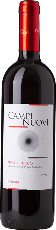 Spedizione Gratuita | Vino rosso Campinuovi Rosso D.O.C. Montecucco Toscana Italia Merlot, Cabernet Sauvignon, Sangiovese 75 cl