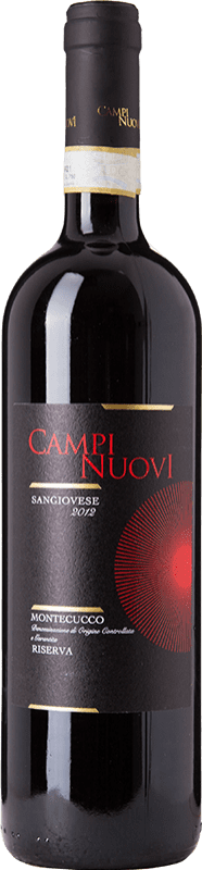 Spedizione Gratuita | Vino Rosso Campinuovi Riserva D.O.C. Montecucco Sangiovese Toscana Italia Sangiovese Eco — Biologico 75 cl