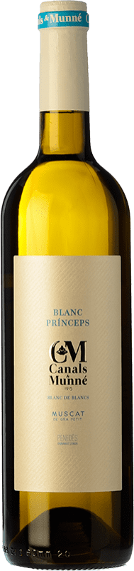 Envoi gratuit | Vin blanc Canals & Munné Muscat Blanc Princeps D.O. Penedès Catalogne Espagne Muscat 75 cl