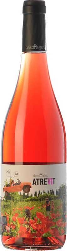 7,95 € | Rosé wine Can Descregut Atrevit Young D.O. Penedès Catalonia Spain Merlot Organic 75 cl