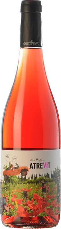 8,95 € | Rosé wine Descregut Atrevit Joven D.O. Penedès Catalonia Spain Merlot Bottle 75 cl