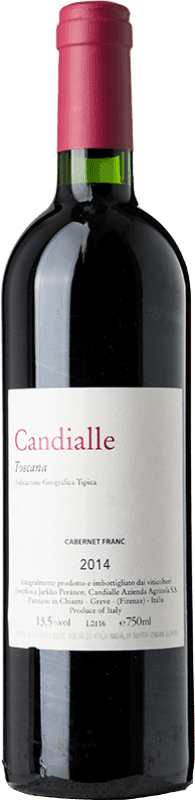 38,95 € | Red wine Candialle I.G.T. Toscana Tuscany Italy Cabernet Franc Bottle 75 cl