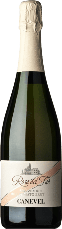 送料無料 | ロゼスパークリングワイン Canevel Rosa del Faè Rosé Brut I.G.T. Veneto ベネト イタリア Marzemino 75 cl