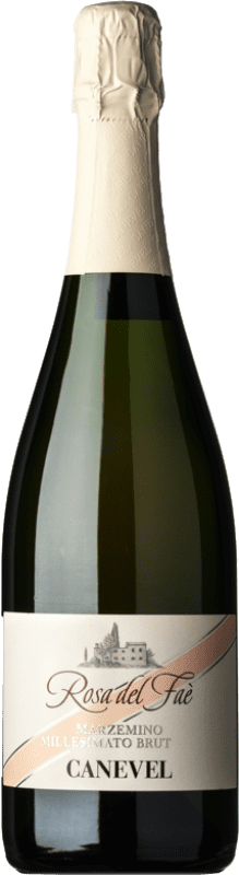 12,95 € Free Shipping | Rosé Sparkling Wine Canevel Rosa del Faè Rosé Brut I.G.T. Veneto