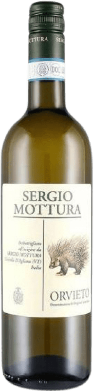 Free Shipping | White wine Mottura Orvieto Secco I.G.T. Civitella d'Agliano Lazio Italy Procanico, Grechetto Organic 75 cl